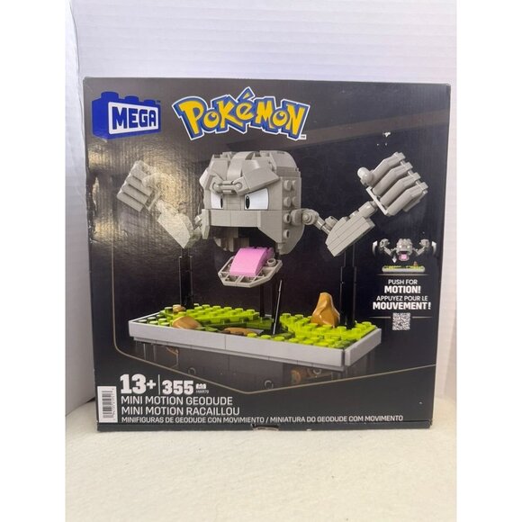 Mega Pokémon Mini Motion Geodude Building Set - Picture 1 of 4